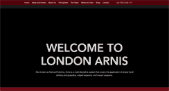 Desktop Screenshot of london-arnis.co.uk